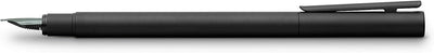 Faber-Castell 342303 - Füller Neo Slim Metall, Federbreite B, schwarz Federbreite B schwarz, Federbr