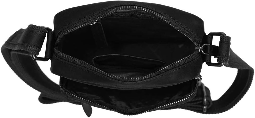 The Chesterfield Brand Birmingham - Umhängetasche M 21.5 cm Schwarz, Schwarz