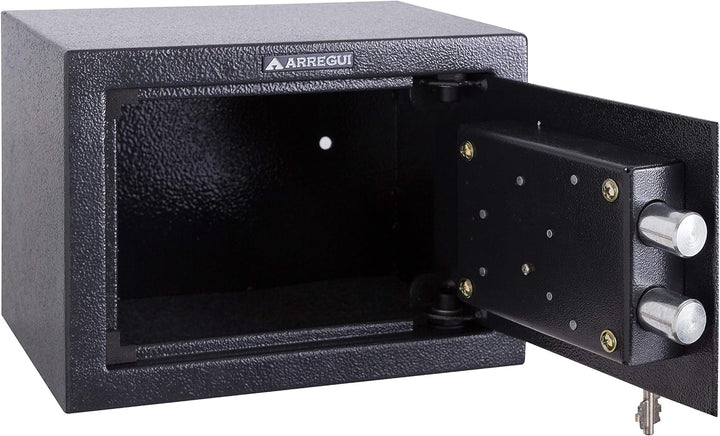 ARREGUI Class T17K Möbeltresor | Möbelsafe aus Stahl mit Doppelbart Sicherheitsschloss, Anwenderfreu