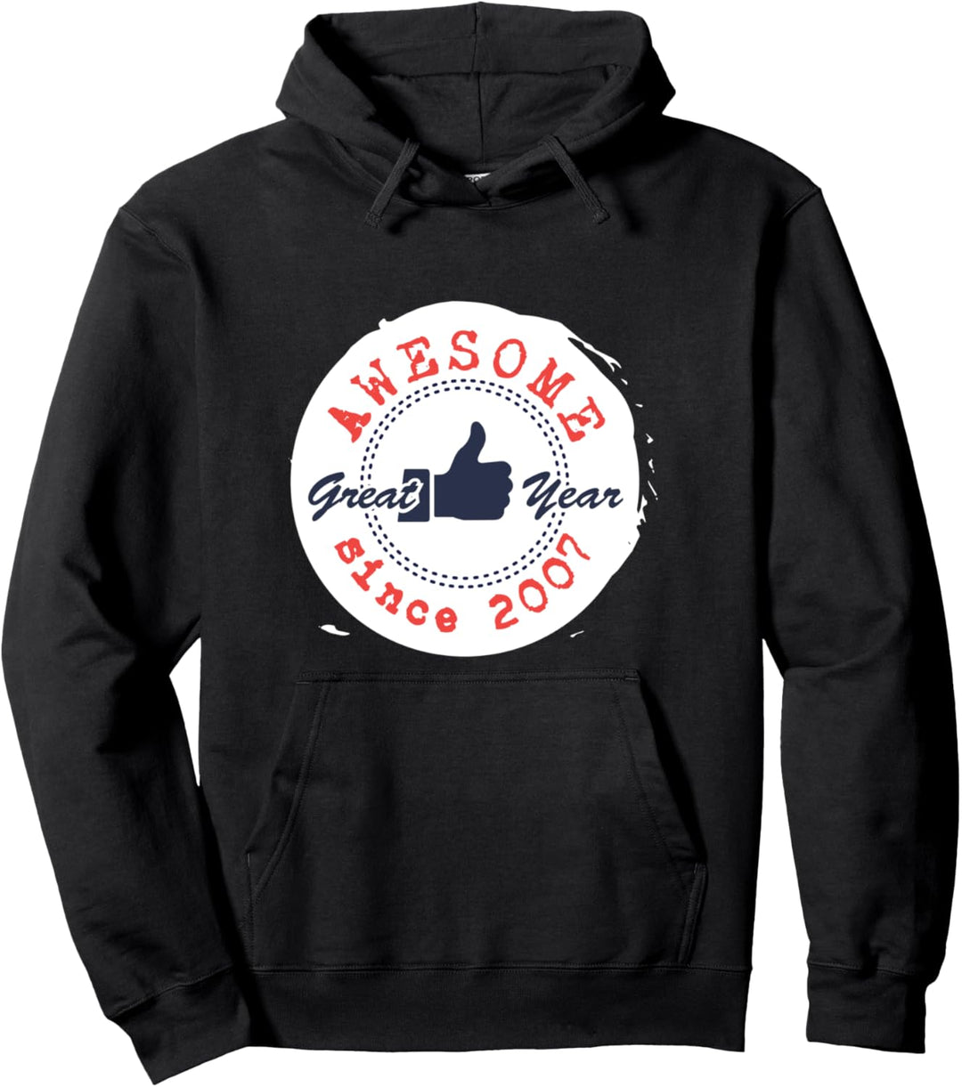Fantastisch seit 2007 14. Geburtstag Geschenke 14 Jahre alt Pullover Hoodie
