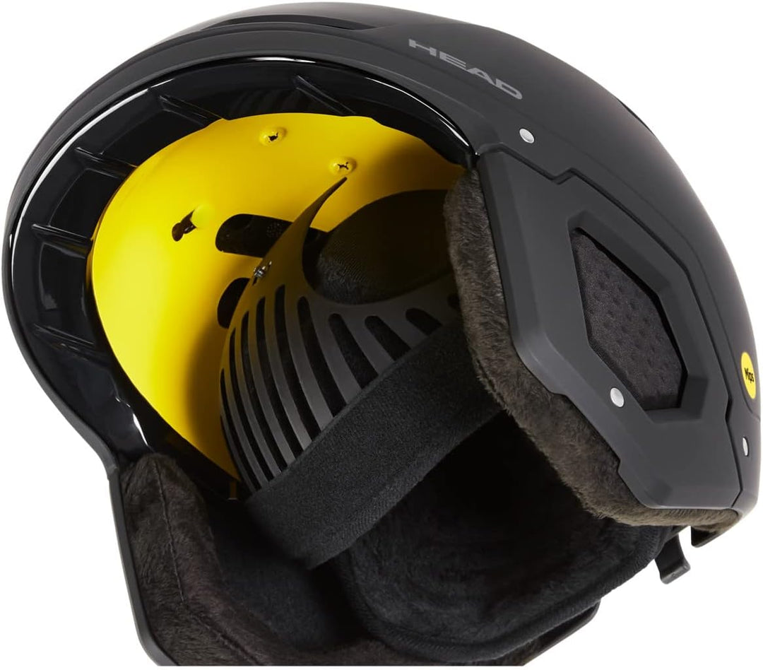 HEAD Compact Skihelm XS-S Schwarz, XS-S Schwarz