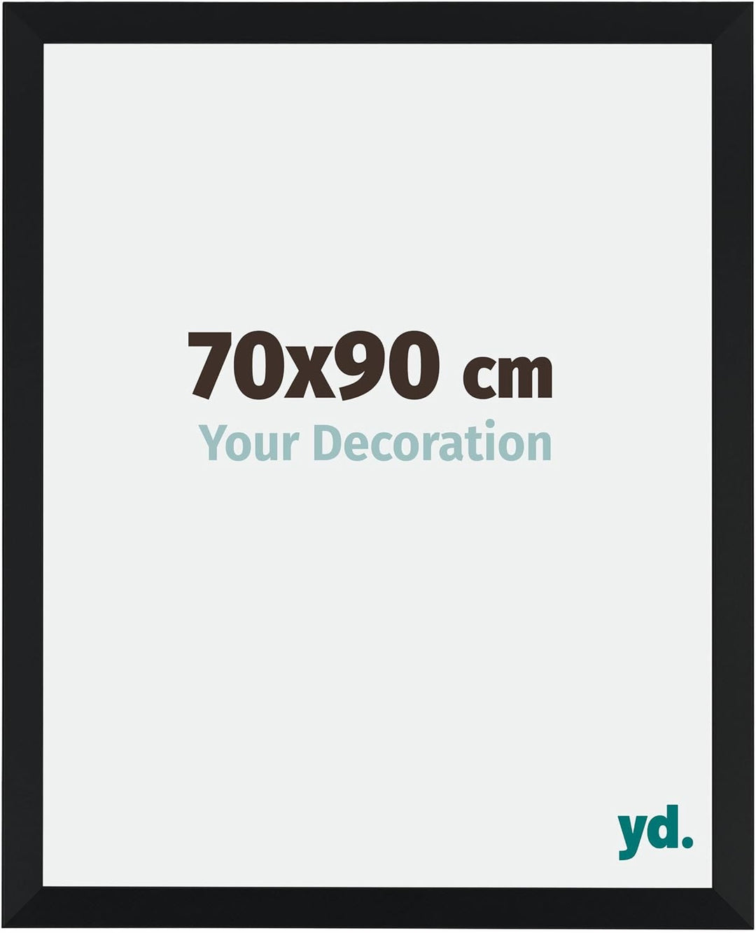 yd. Your Decoration - Bilderrahmen 70,00x90,00 cm - Bilderrahmen aus MDF mit Acrylglas - Antireflex