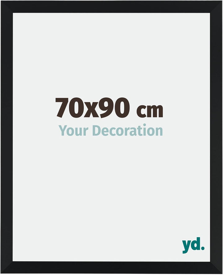 yd. Your Decoration - Bilderrahmen 70,00x90,00 cm - Bilderrahmen aus MDF mit Acrylglas - Antireflex