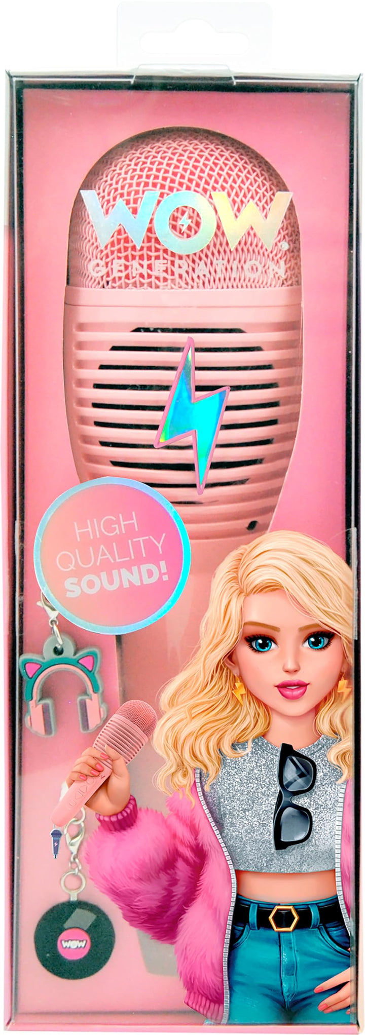 Karaoke Mikrofon mit Recorder (Bluetooth), WOW Generation
