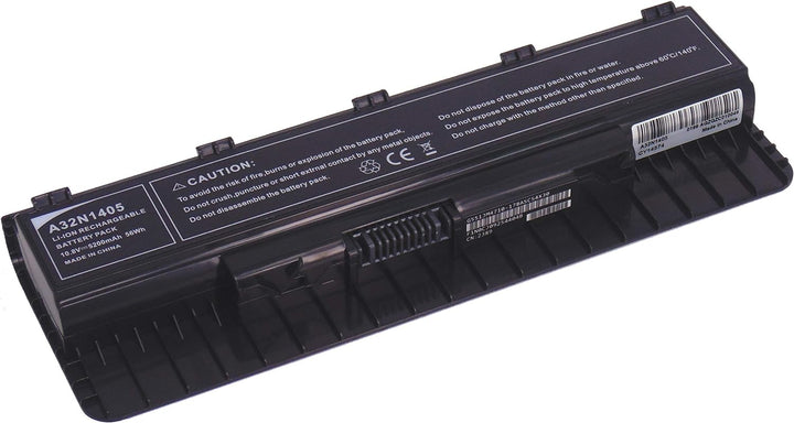 FengWings® 5200mAh A32N1405 Akku, Kompatibel mit asus akku a32n1405 A32ni405, Replace for akku asus