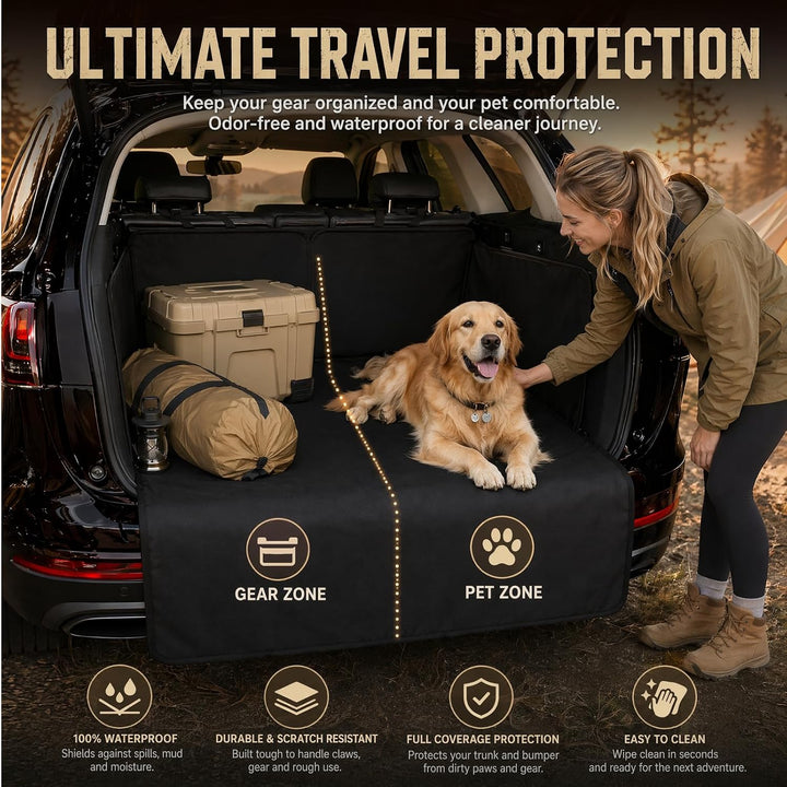 Kofferraumschutz Hund 185x105cm Mit Seitenschutz Kofferraumschutz Leicht Zu Reinigen Universelle was