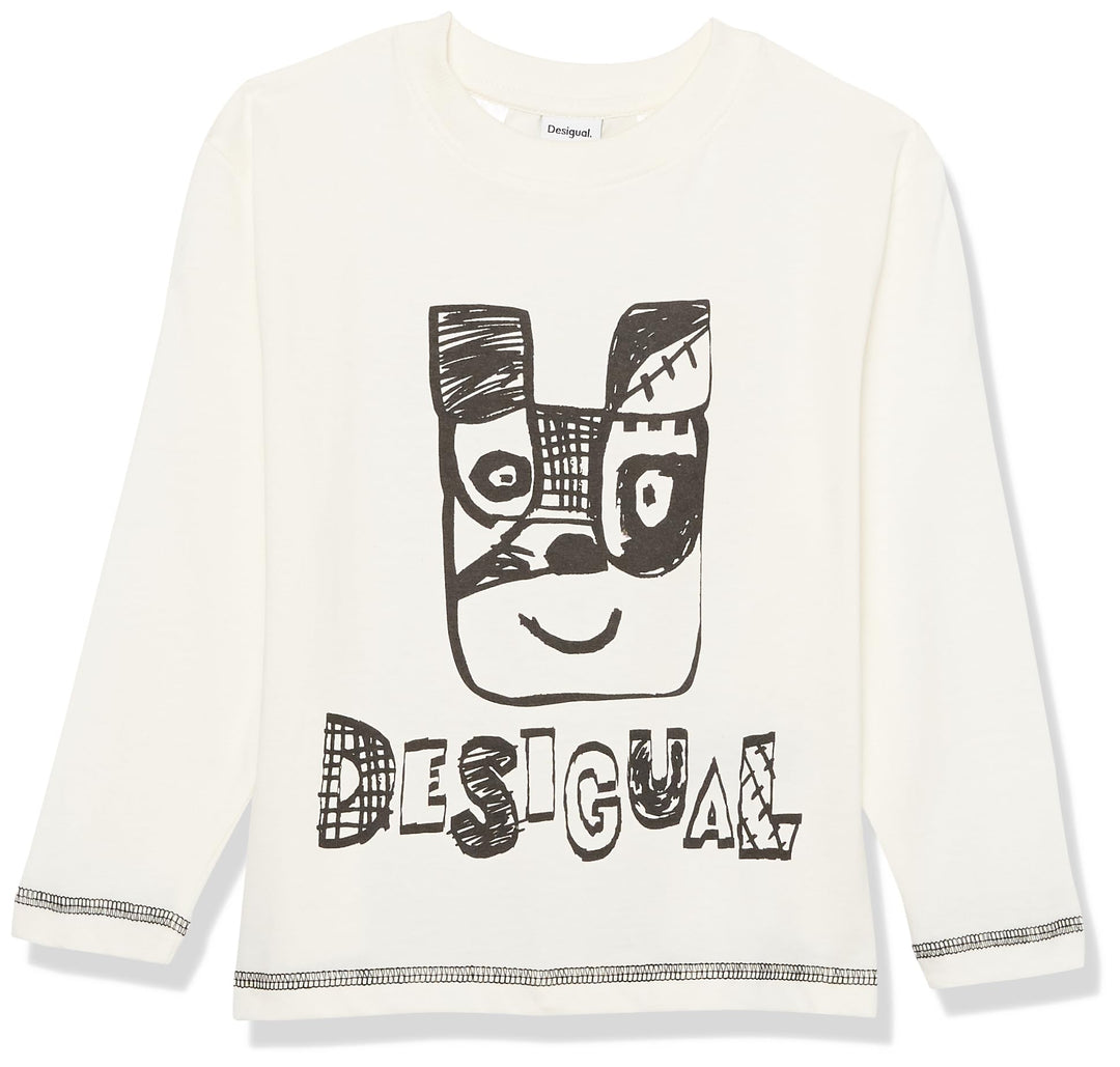 Desigual Jungen Blouse S Weiss, S Weiss