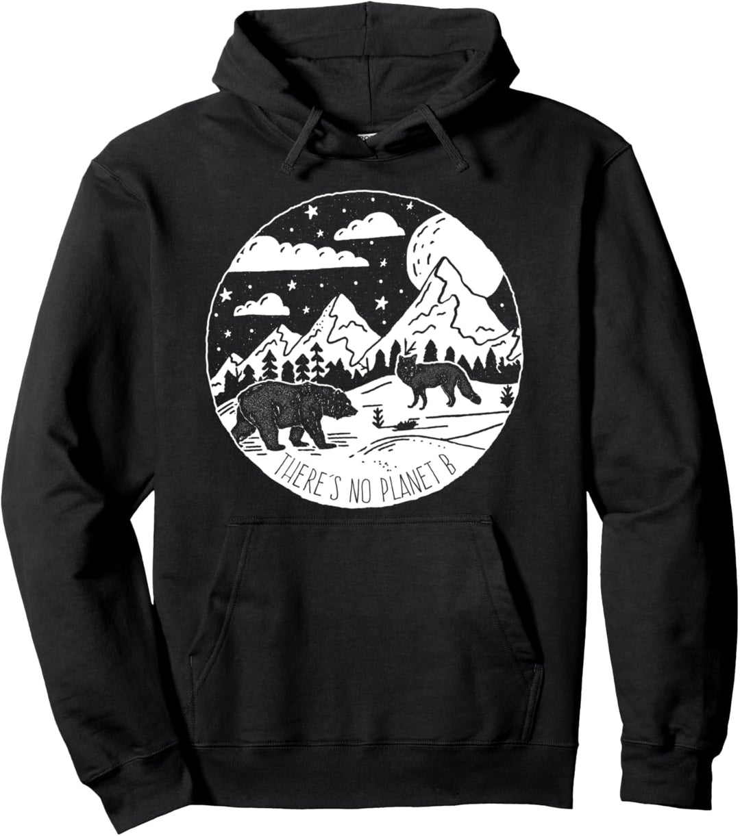 There is no Planet B Earth Day Umweltschutz Erde Naturschutz Pullover Hoodie