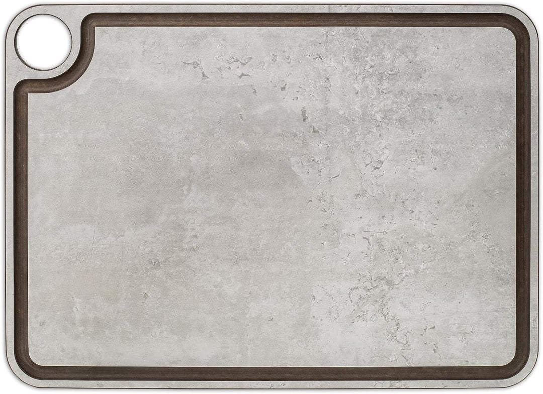 ARCOS Schneidebrett mit Rinne und Aufhänger. Glatte Oberfläche zum Zerkleinern von Lebensmitteln aus