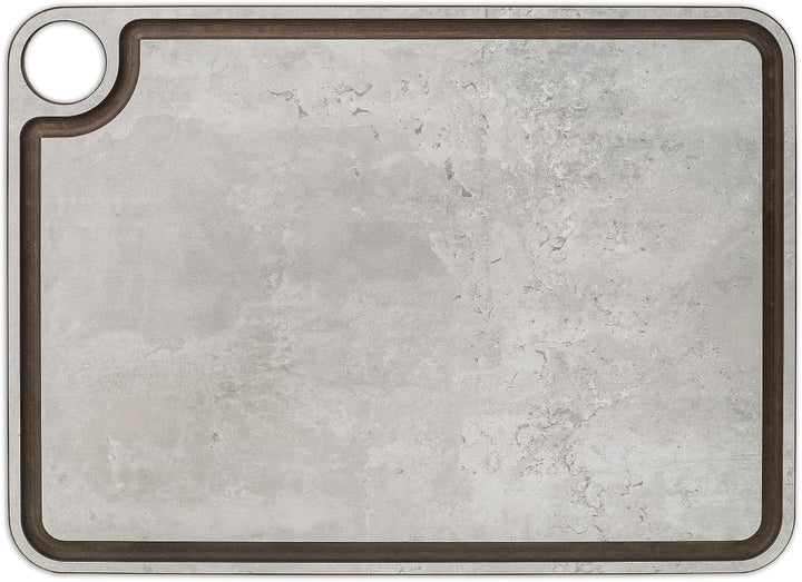 ARCOS Schneidebrett mit Rinne und Aufhänger. Glatte Oberfläche zum Zerkleinern von Lebensmitteln aus