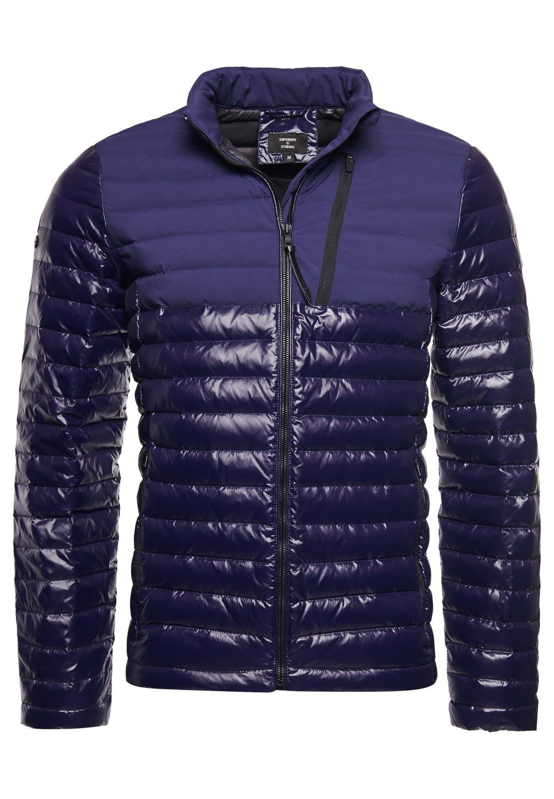 Superdry Mens Studios Contrast CORE DOWN JKT Herren-Jacken, Eclipse Navy, L