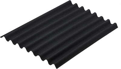 Onduline Easyline Bitumenwellplatte, 1000mmx760mm Schwarz