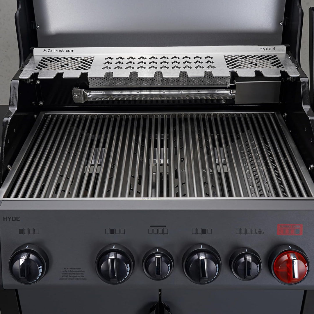 Grillrost.com Das Original Edelstahl Warmhalterost Enders Hyde Sikr 4 - Multistation grillt 11 Keule
