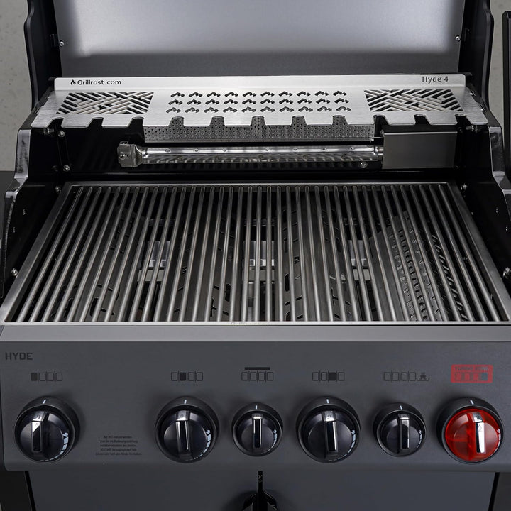 Grillrost.com Das Original Edelstahl Warmhalterost Enders Hyde Sikr 4 - Multistation grillt 11 Keule
