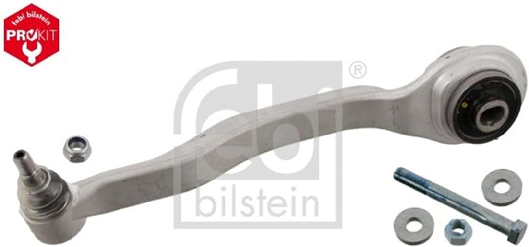 febi bilstein 33352 Querlenker mit Anbaumaterial, Lager und Gelenk , 1 Stück Vorderachse links, Vord