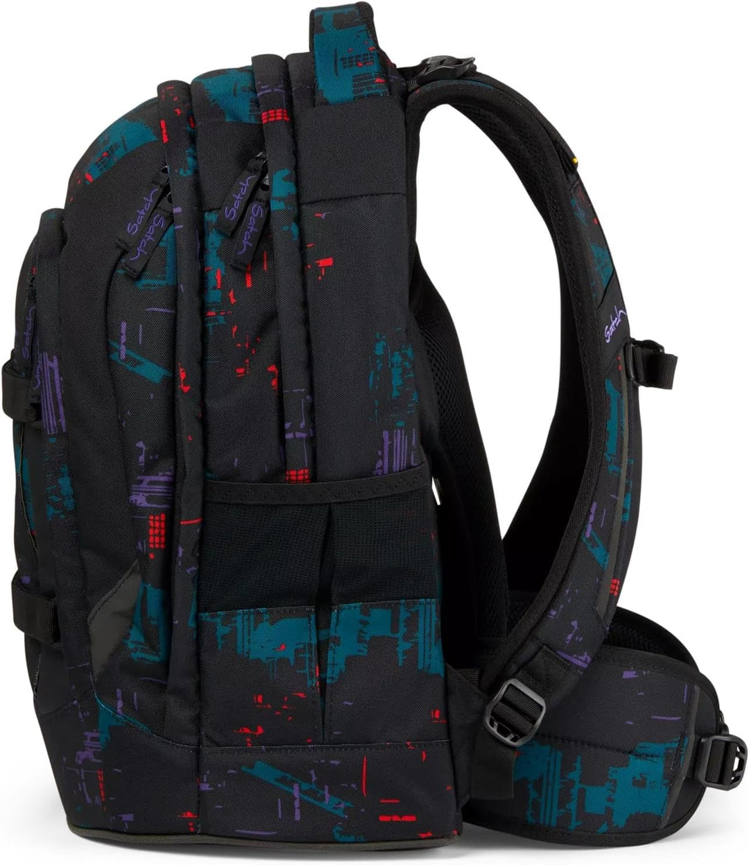 satch pack Schulrucksack Schulrucksack ab 5. Klasse ergonomisch 30L Stauraum standfest Organisations