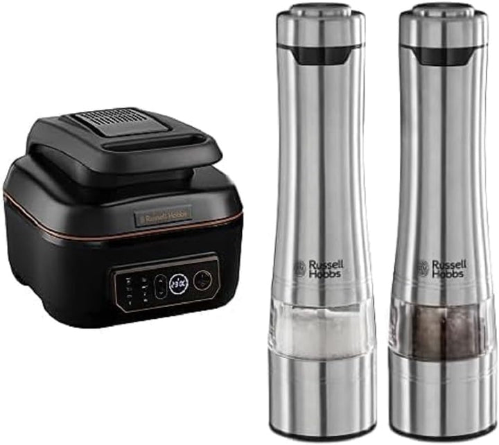 Bundle Set: Russell Hobbs Heissluftfritteuse XL 5,5l Multi [AirFryer & Grill & Multikocher] SatisFry