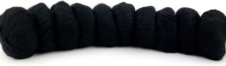 Tricot Café – Big Mohair – ideal für Babys, gemischte Wolle, Schwarz 17, Schwarz 17