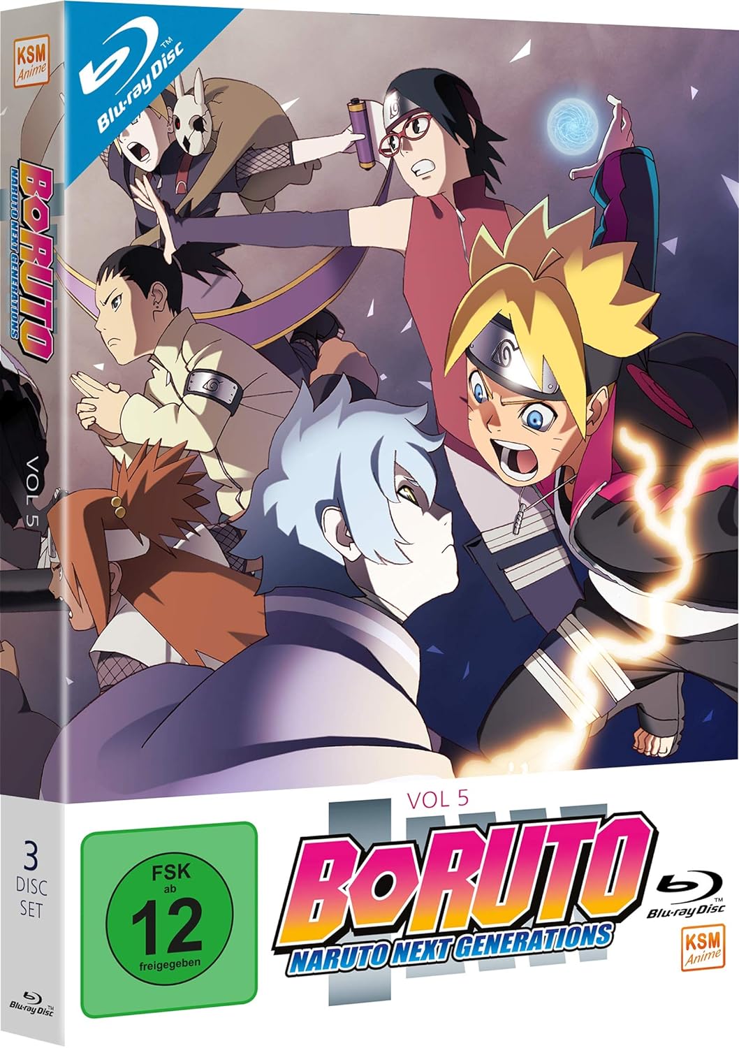 Boruto: Naruto Next Generations - Volume 5 (Episode 71-92) [Blu-ray]
