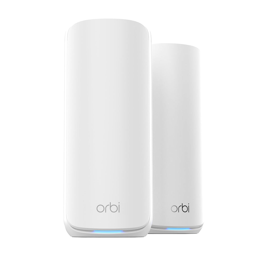 NETGEAR Orbi 870 Serie Tri-Band WiFi 7 Mesh-System (RBE872) – Router + 1 Satellit-Repeater, Sicherhe