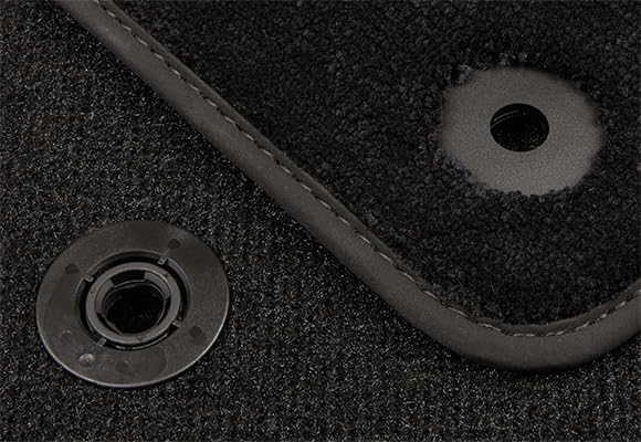 Fussmatten passend für Ford Transit 2023-2026 Passend zur Ausführung: Custom | Abstand Befestigungsp