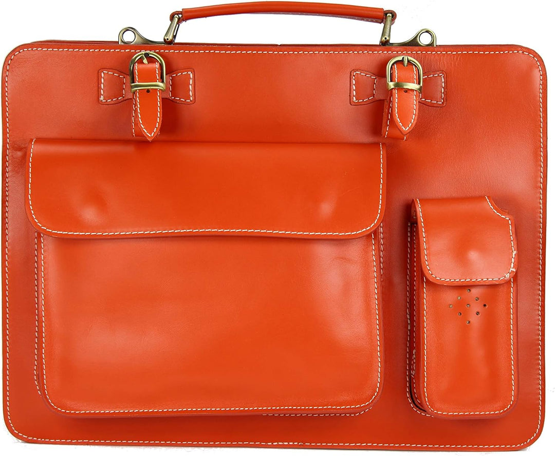 Belli Design Bag Verona italienische Leder Businesstasche Arbeitstasche Messenger Aktentasche Lehrer
