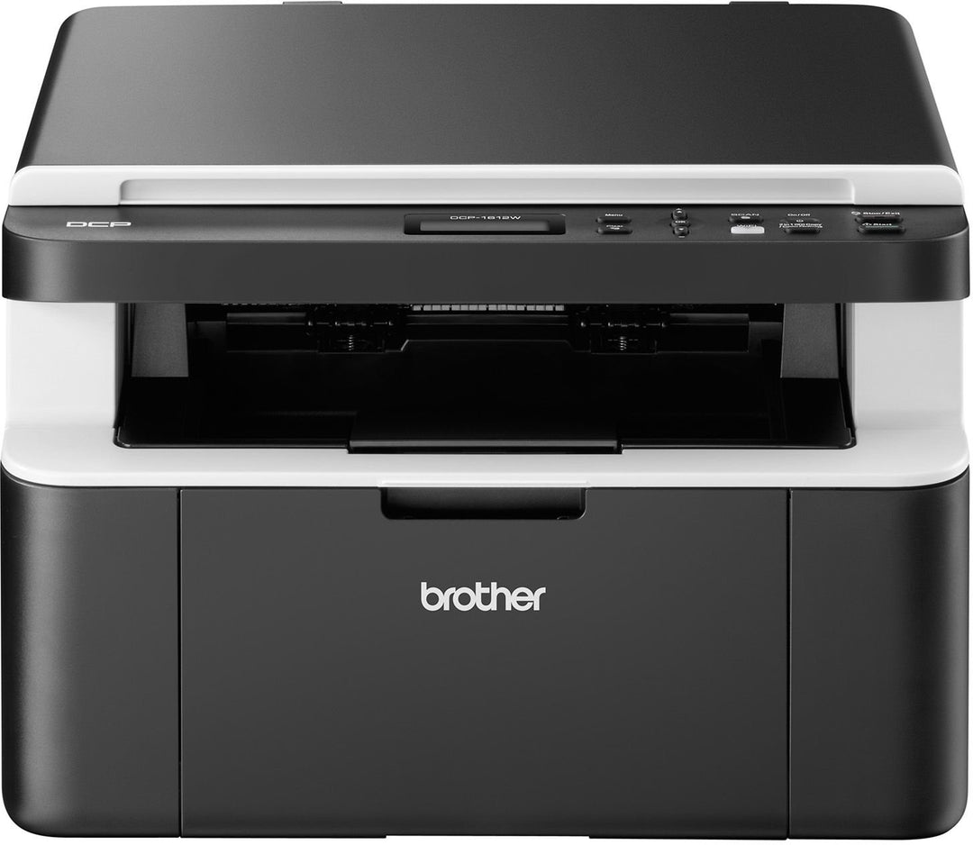 Brother DCP-1612W, Monochrom , Kompaktes 3-in-1 Multifunktionsgerät (Laserdrucker, digitaler Kopiere
