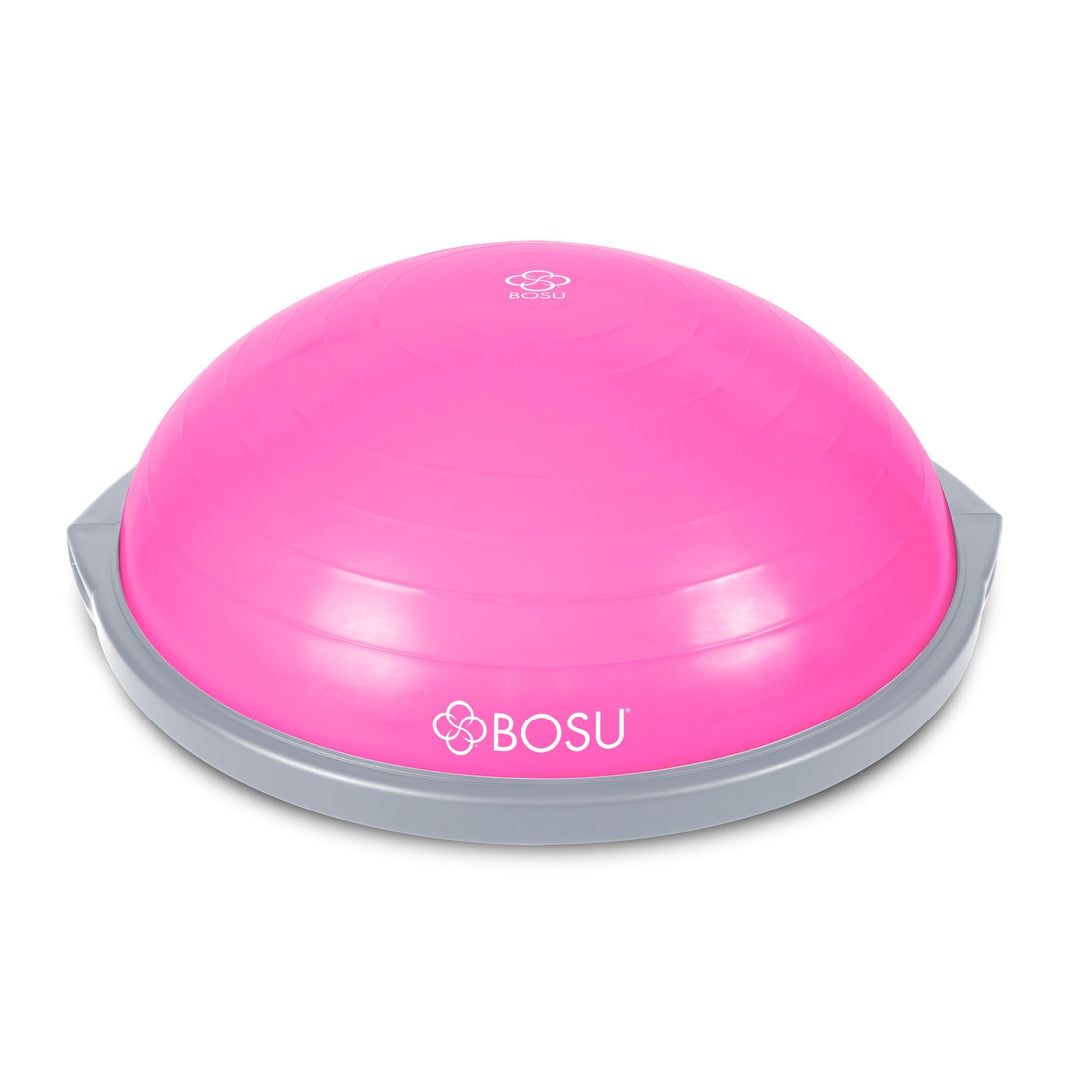 Bosu, Home Gym Equipment, The Original Balance Trainer, 66 cm Durchmesser Pink/Grau, Pink/Grau
