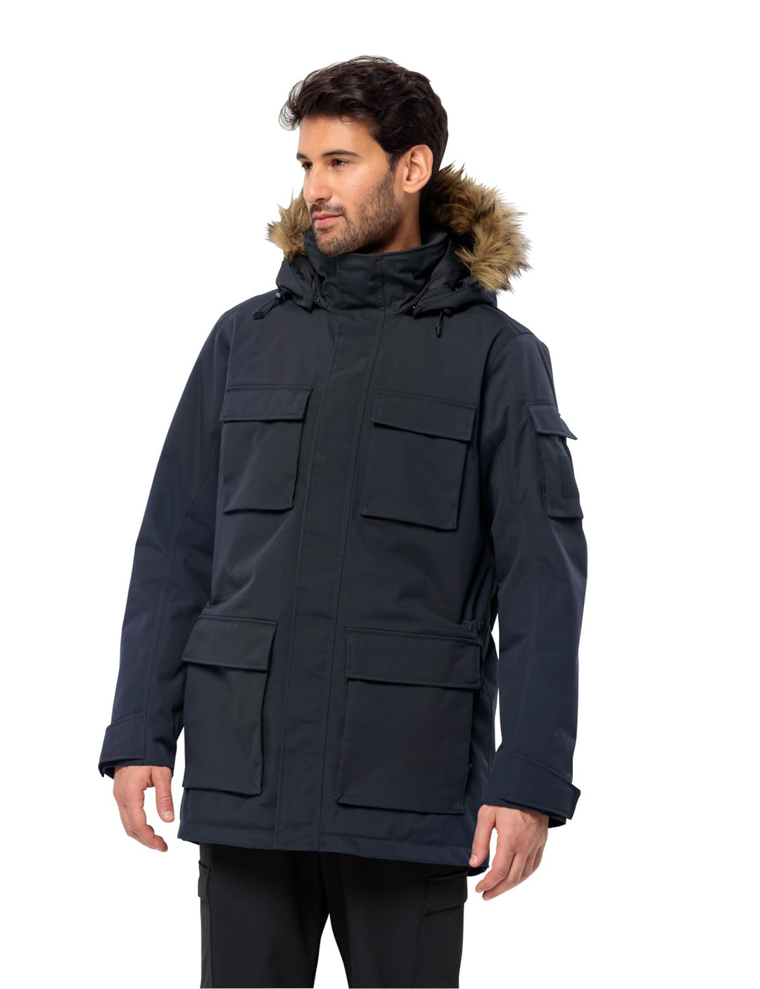 Jack Wolfskin Herren Glacier Canyon Parka Parka L night blue, L night blue