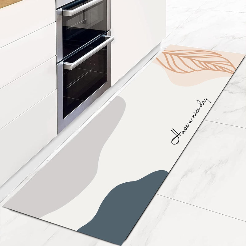 YeahBoom Super Absorbierende Bodenmatte,50*150cm Schmutzabweisend Bodenmatte Für Bad,Rutschfest Küch