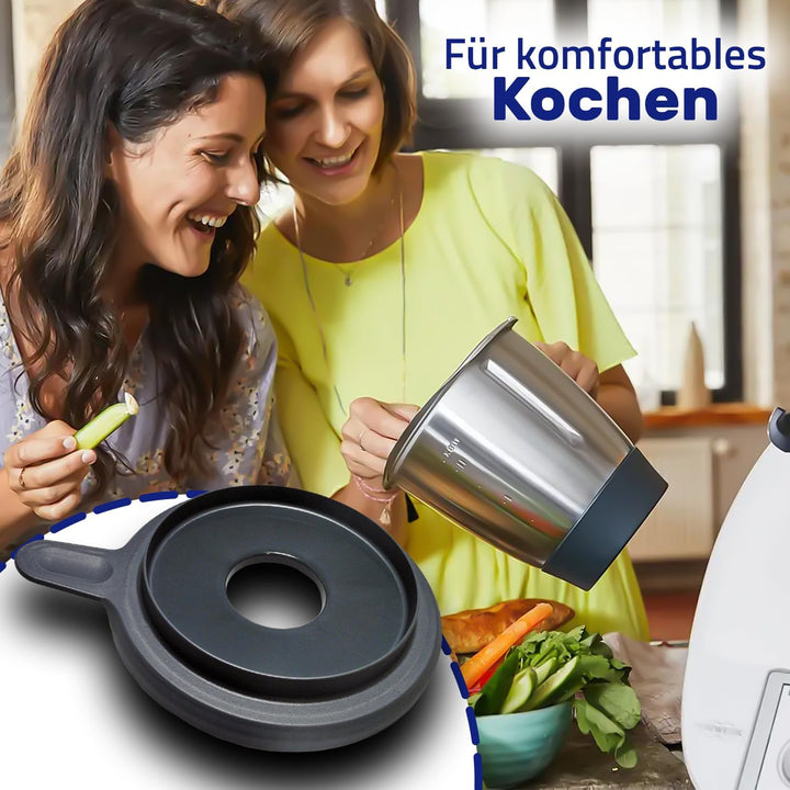 MONTERAL Deckel für Vorwerk Thermomix TM5 TM6 Küchenmaschine - Kit Enthält EIN Microfasertuch - Gara