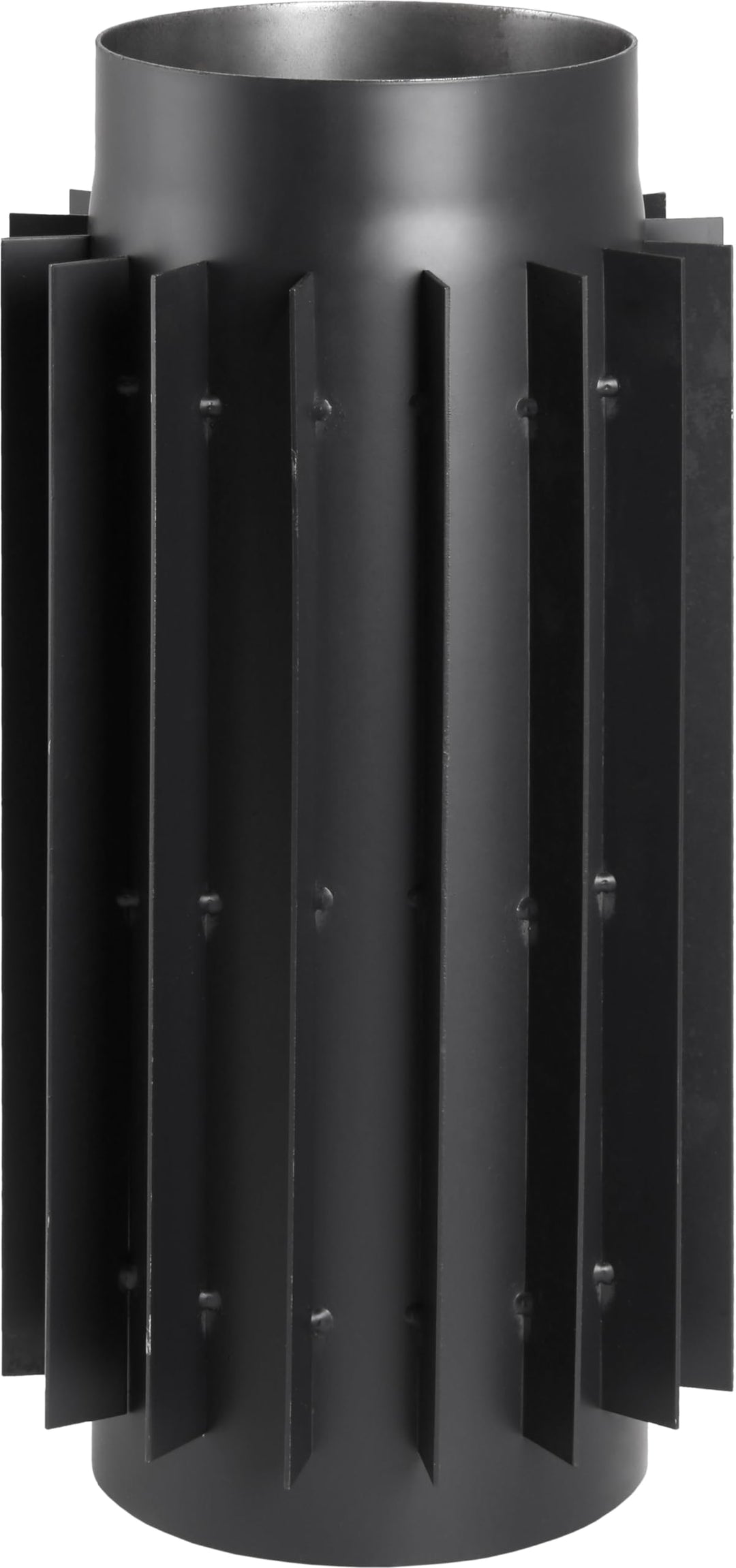 Ofenrohr Kaminrohr Bogen Abgasrohr Rauchrohr Rosette Wandfutter Ø DN 120 mm 2 mm Stahlrohr schwarz V