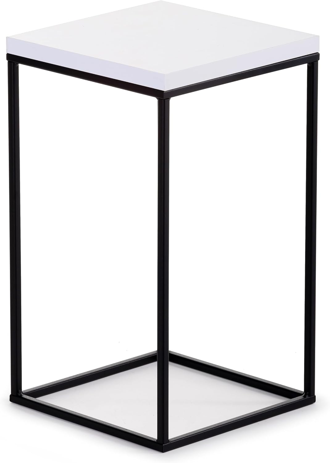 HowHomely Pflanzenständer Metall 40 cm Hoch - Stabiler und Fester Blumenhocker im Loft Stil - Blumen