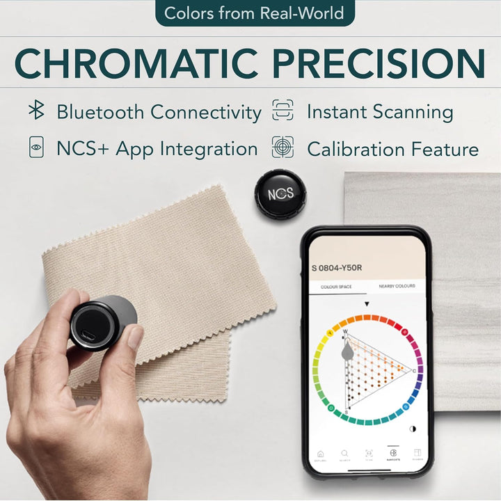 NCS Colourpin II | Multifunktional und langlebig | Drahtlose Technologie der Zukunft | Gewicht - 0,0