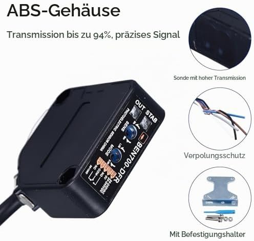 Fotoelektrischer Schalter – Fotoelektrischer Strahlsensor, Dämmerungssensor, Hochpräziser Infrarot N