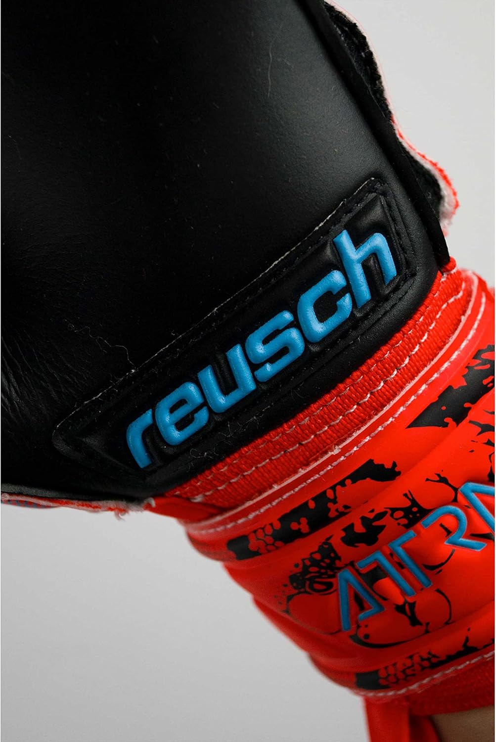 Reusch Attrakt Silver Torwarthandschuh Kids Kinder 4 rot/blau/schwarz, 4 rot/blau/schwarz