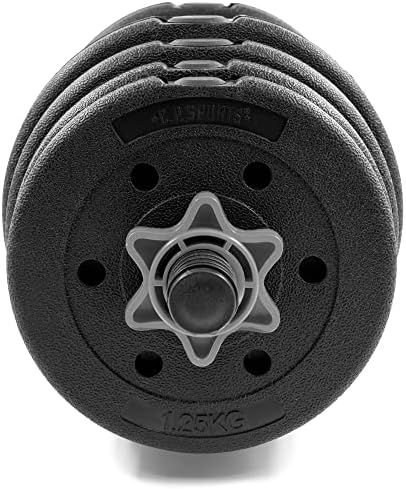 C.P.Sports 2in1 Kurzhantel & Langhantel Set 30kg / 40kg | Hantelscheiben – Gewichte – Hantelstangen