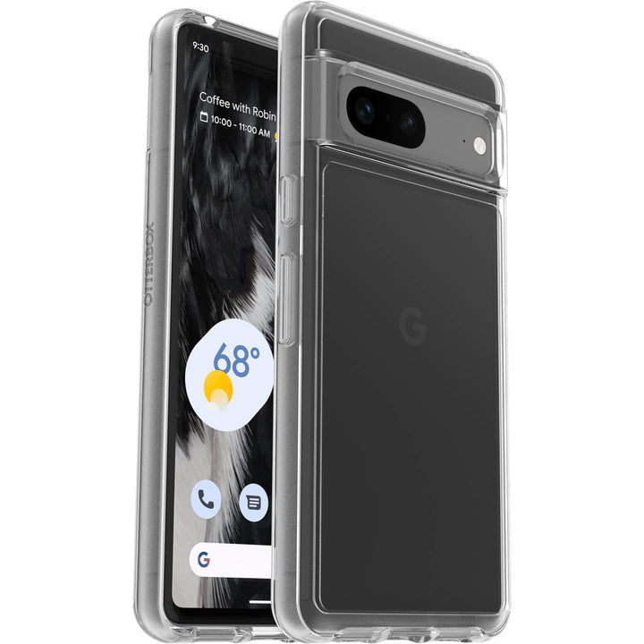 OtterBox Symmetry Clear Hülle für Google Pixel 7, sturzsicher, schützende Hülle, 3x getestet nach Mi