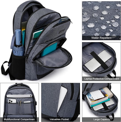 Schulrucksack Jungen Mädchen Teenager, Rucksack Schule Laptop Rucksack für Herren Damen Daypacks für