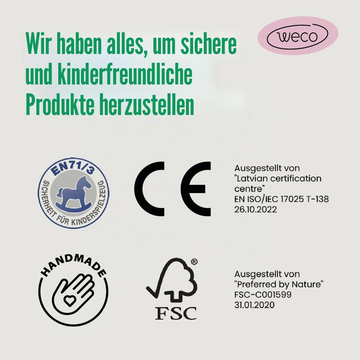 Weco Kinder-Lernturm 3 in 1 Streifendesign mit Rutsche Schreibtisch Rutsche Montessori Möbel Küchenh
