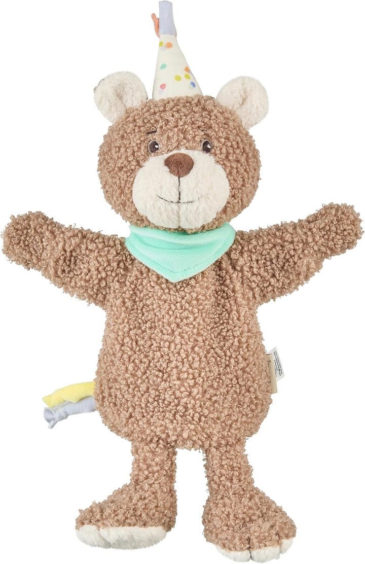 Sterntaler Kinder-Handpuppe Bär BO, Kinder- und Babyspielzeug, aus weichem Flausch, wattiert mit Pol