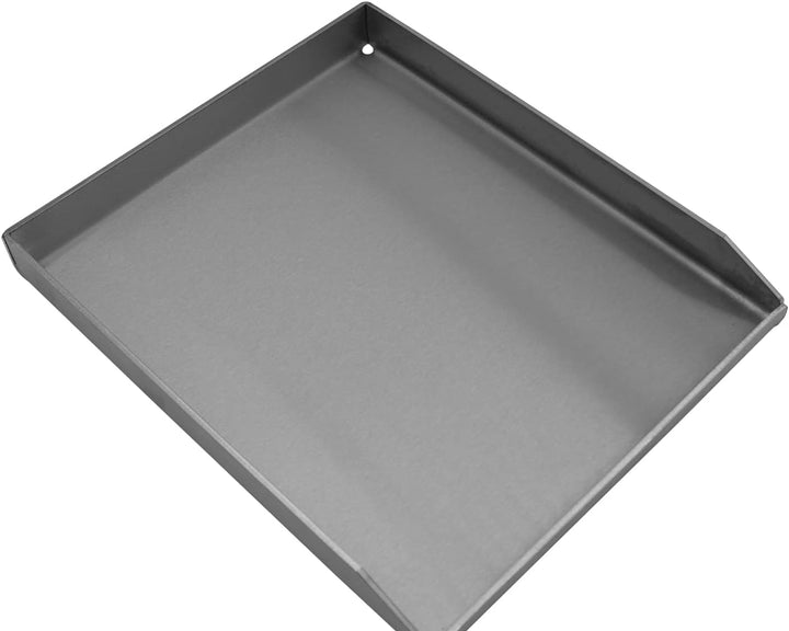 Kette´s Grillzubehör Edelstahl Plancha/Grillplatte/Bratplatte/Burger Platte/ (380 x 320mm) kompatibe