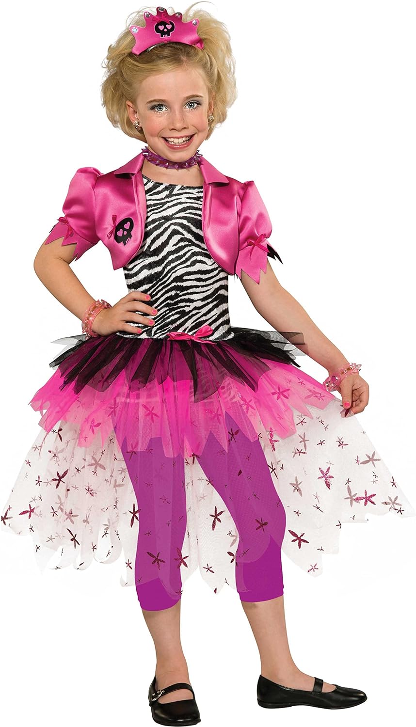 Rubie's 2886630 - Kostüm für Kinder - Punk Princess, M, rosa