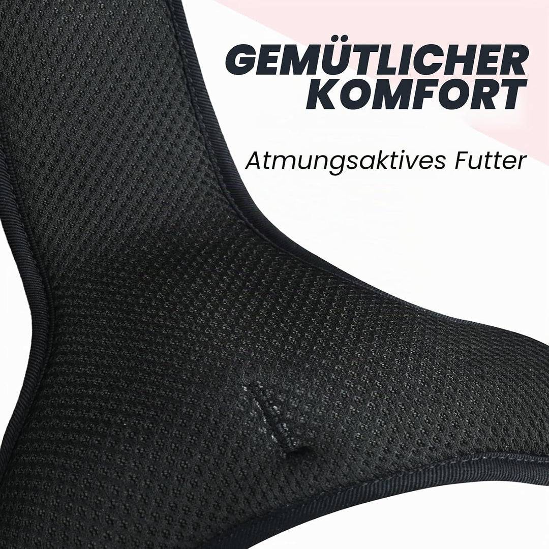 VIVAGLORY Easefit Hundegeschirr, Zugstopp Hundegeschirr Geschirr Hund Mit Griff, Anti Zieh Geschirr