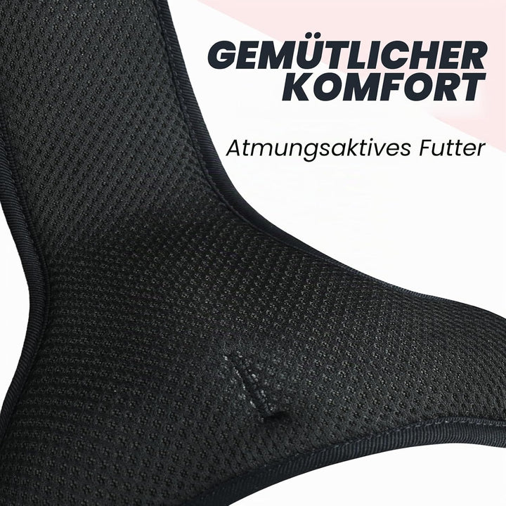 VIVAGLORY Easefit Hundegeschirr, Zugstopp Hundegeschirr Geschirr Hund Mit Griff, Anti Zieh Geschirr