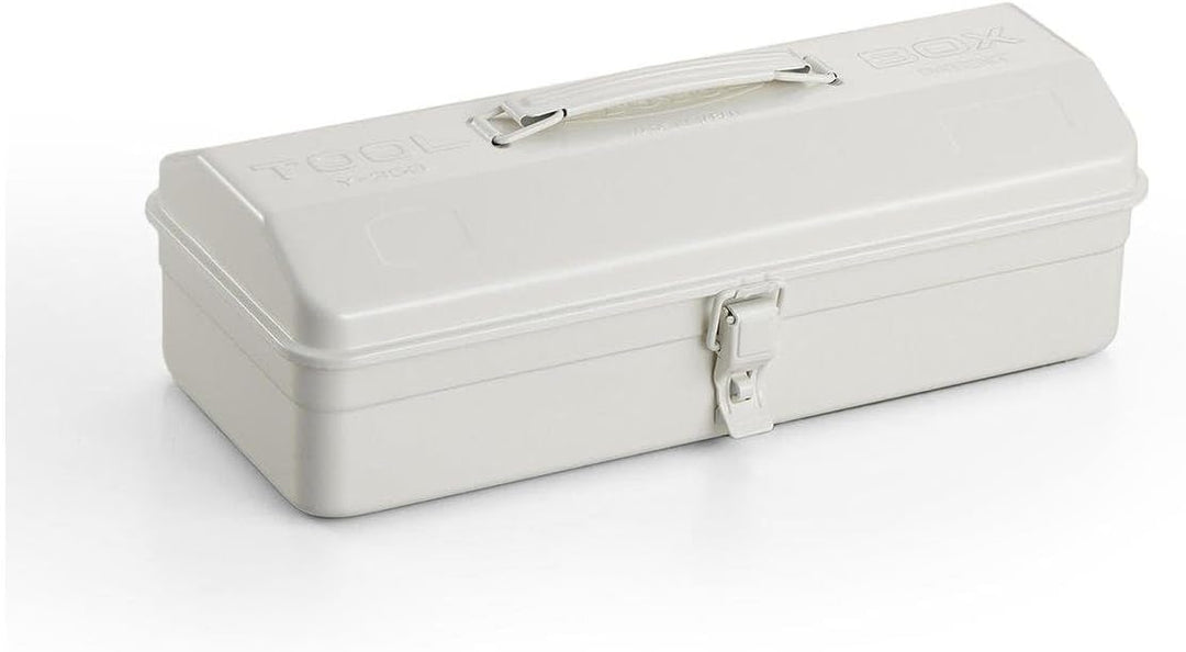 Toyo Steel Werkzeugkoffer Camber-top aus Stahl in der Farbe Weiss, 37,3x16,4x12,4 cm, Y-350-WH 37,3x