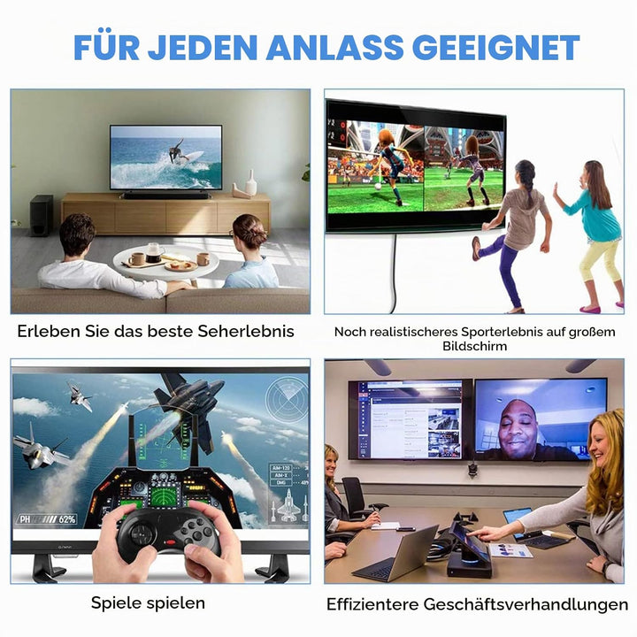 8K Glasfaser DisplayPort auf DisplayPort Kabel 1.4 20m, Ultra HD 8K @ 60Hz 4K @ 144Hz optisches Glas