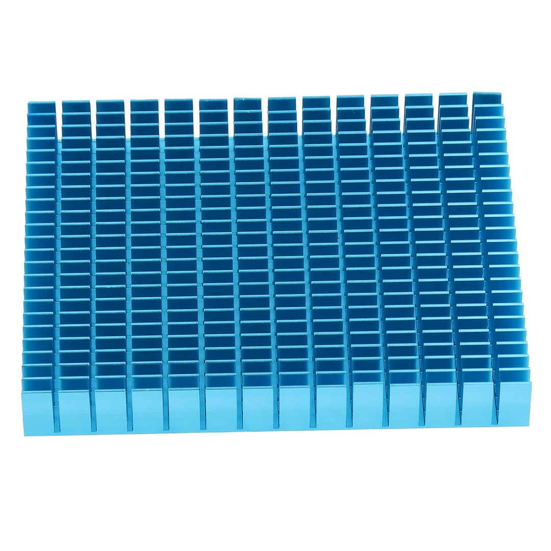 Eujgoov Aluminium Kühlkörper, 150x120x20mm Heatsink Kühlung Kühlerkühlung für CPU Leistungsverstärke