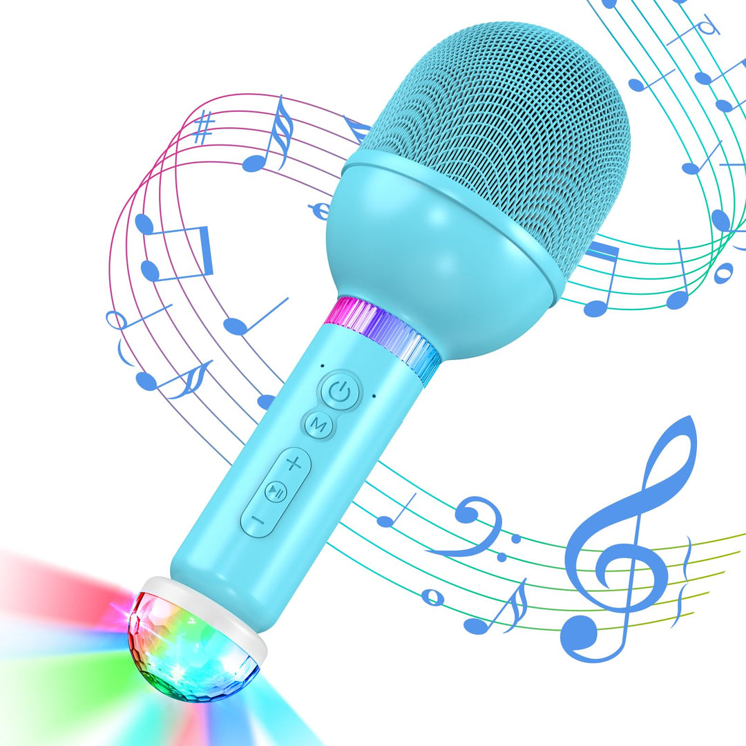 Karaoke Mikrofon Kabellos Kinder, TONOR Wireless Microphone Microfono Funkmikrofon Geschenk&Spielzeu