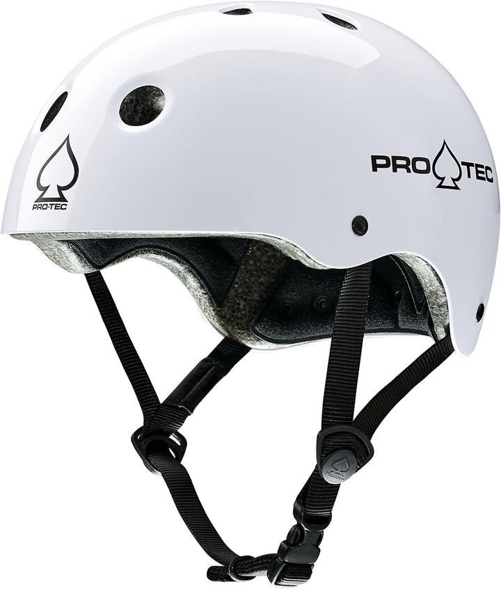 ProTec Fahrradhelm Classic S weiss, S weiss